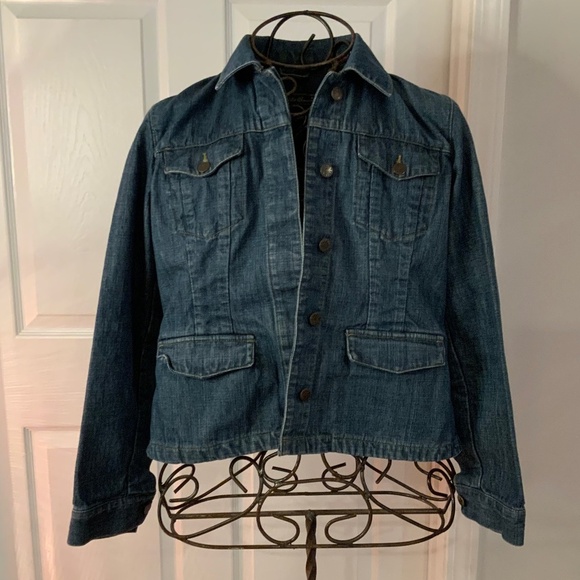 Eddie Bauer Jackets & Blazers - EDDIE BAUER JEAN JACKET SIZE M
